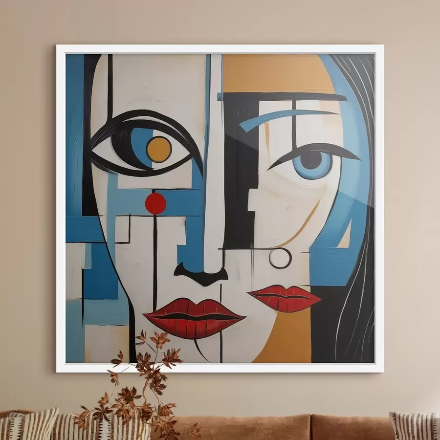 Fototapeta Abstrakcyjny portret f46870