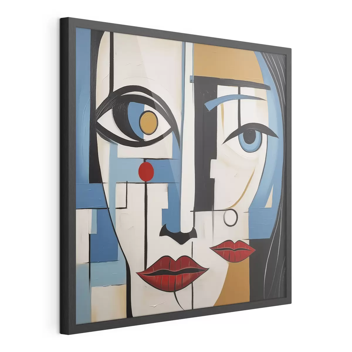 Plakat Abstrakcyjny portret f46870