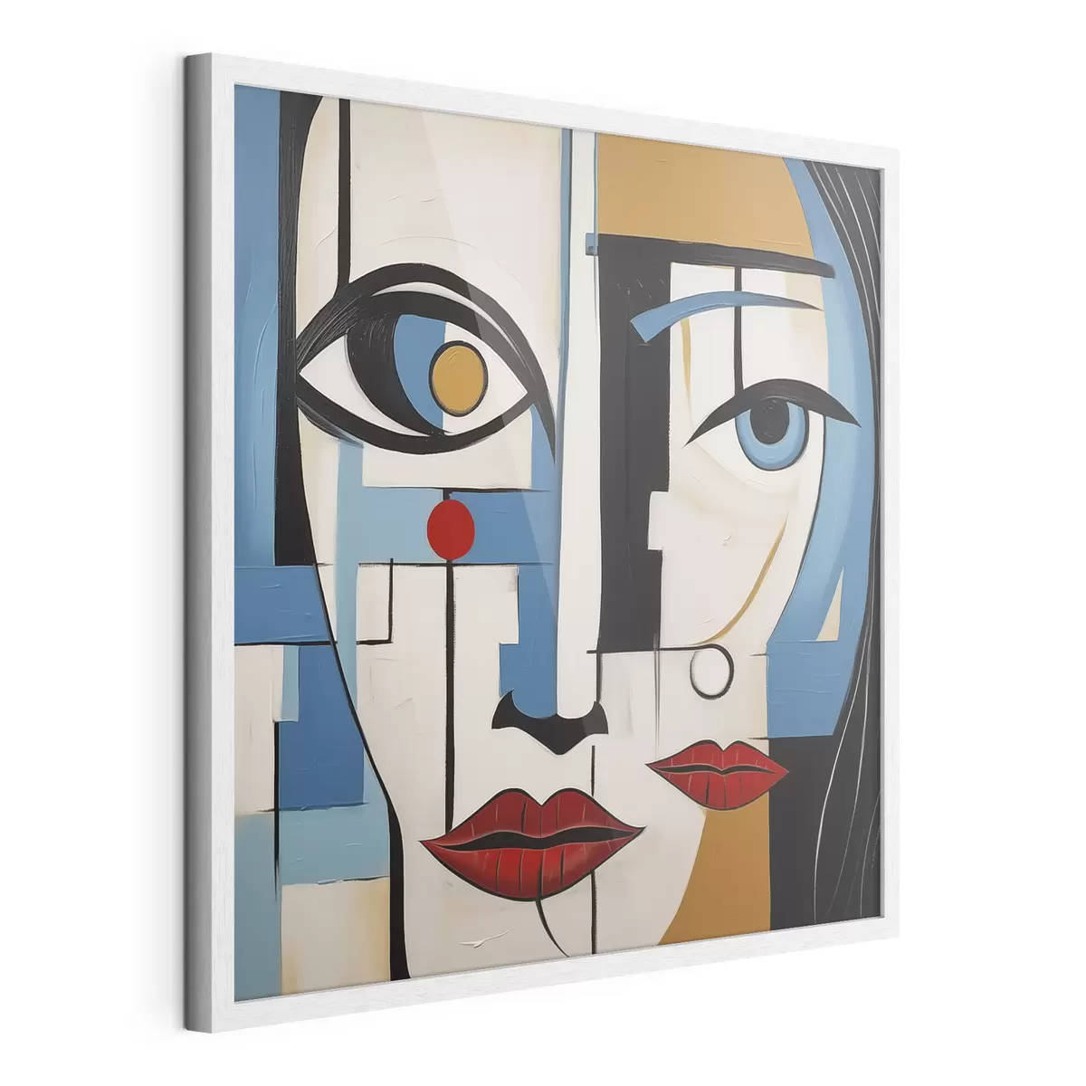 Plakat Abstrakcyjny portret f46870