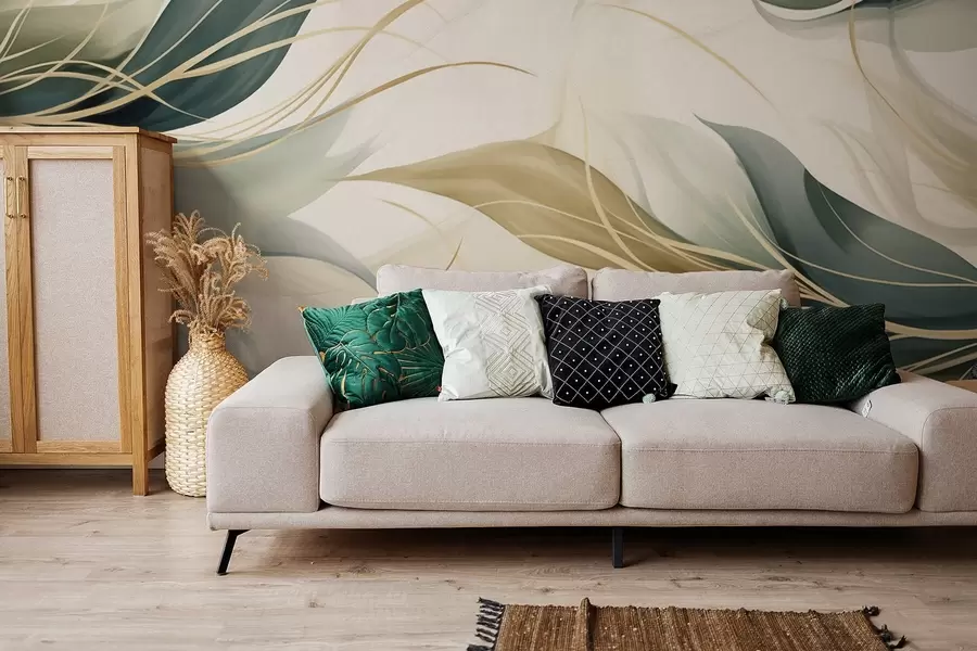 Fototapeta Liście abstrakcyjne w04990