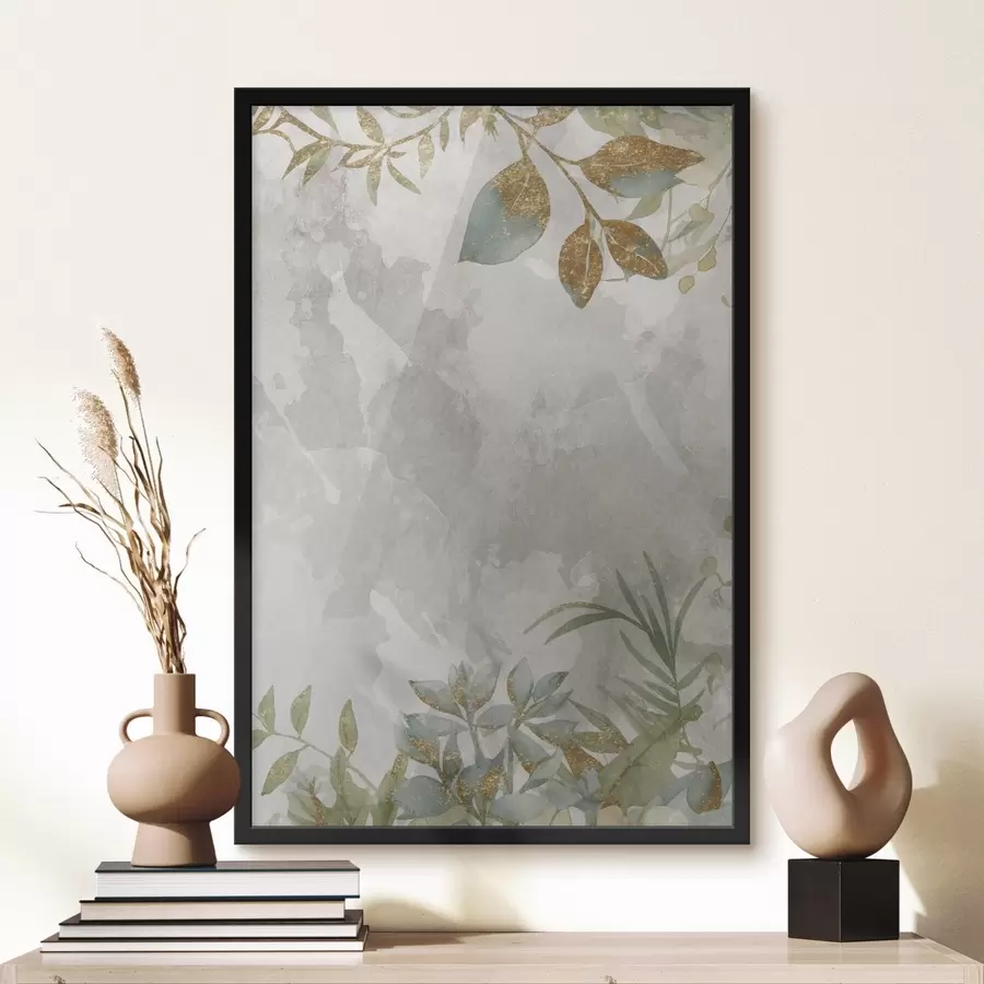 Fototapeta Rośliny na jasnym tle f46894