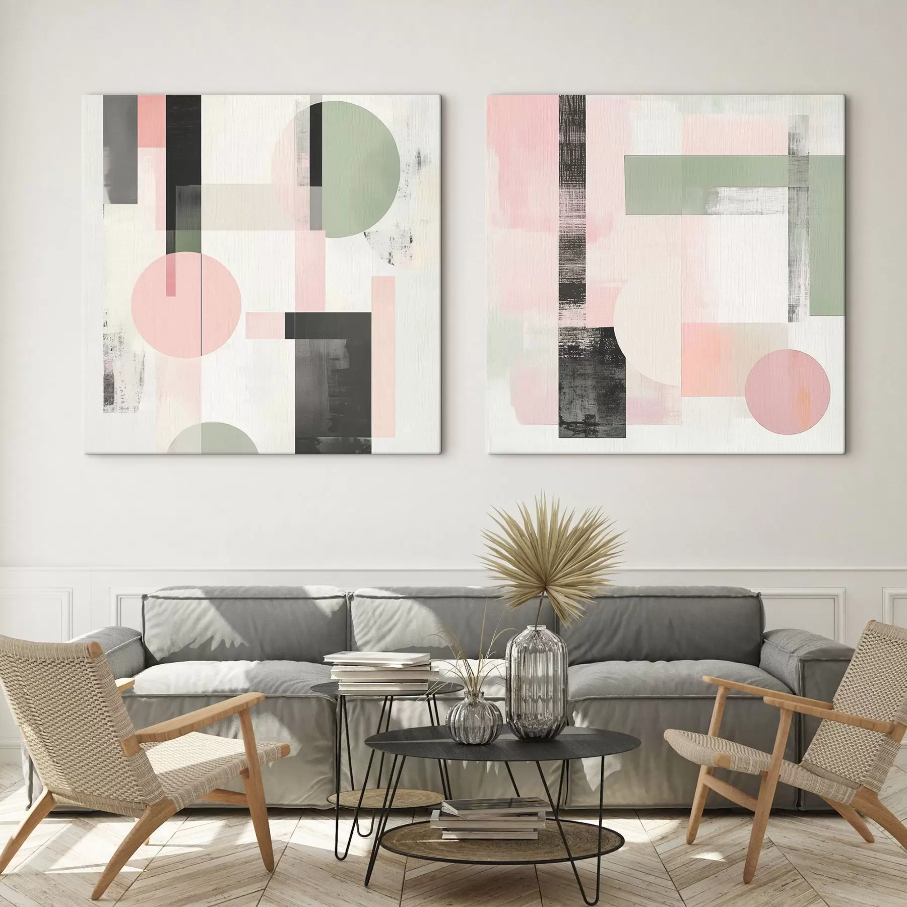 Obraz Abstrakcje geometryczne m01039