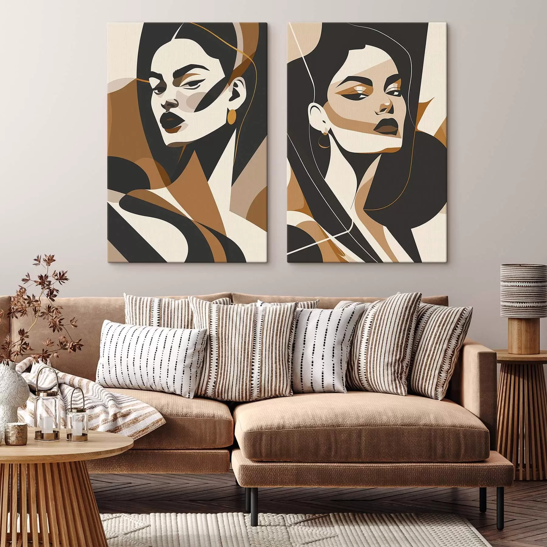 Obraz Abstrakcyjne portrety kobiet m01075