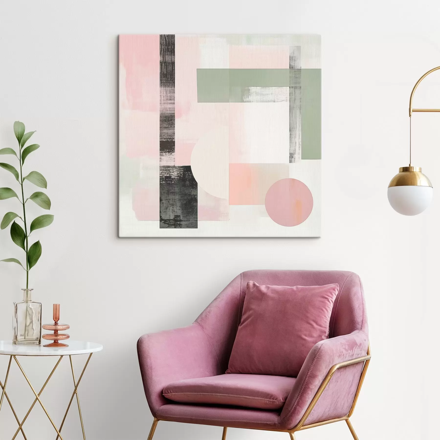 Obraz Abstrakcja geometryczna s46903