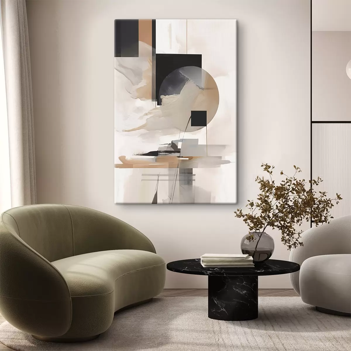 Obraz Współczesna abstrakcja s46909