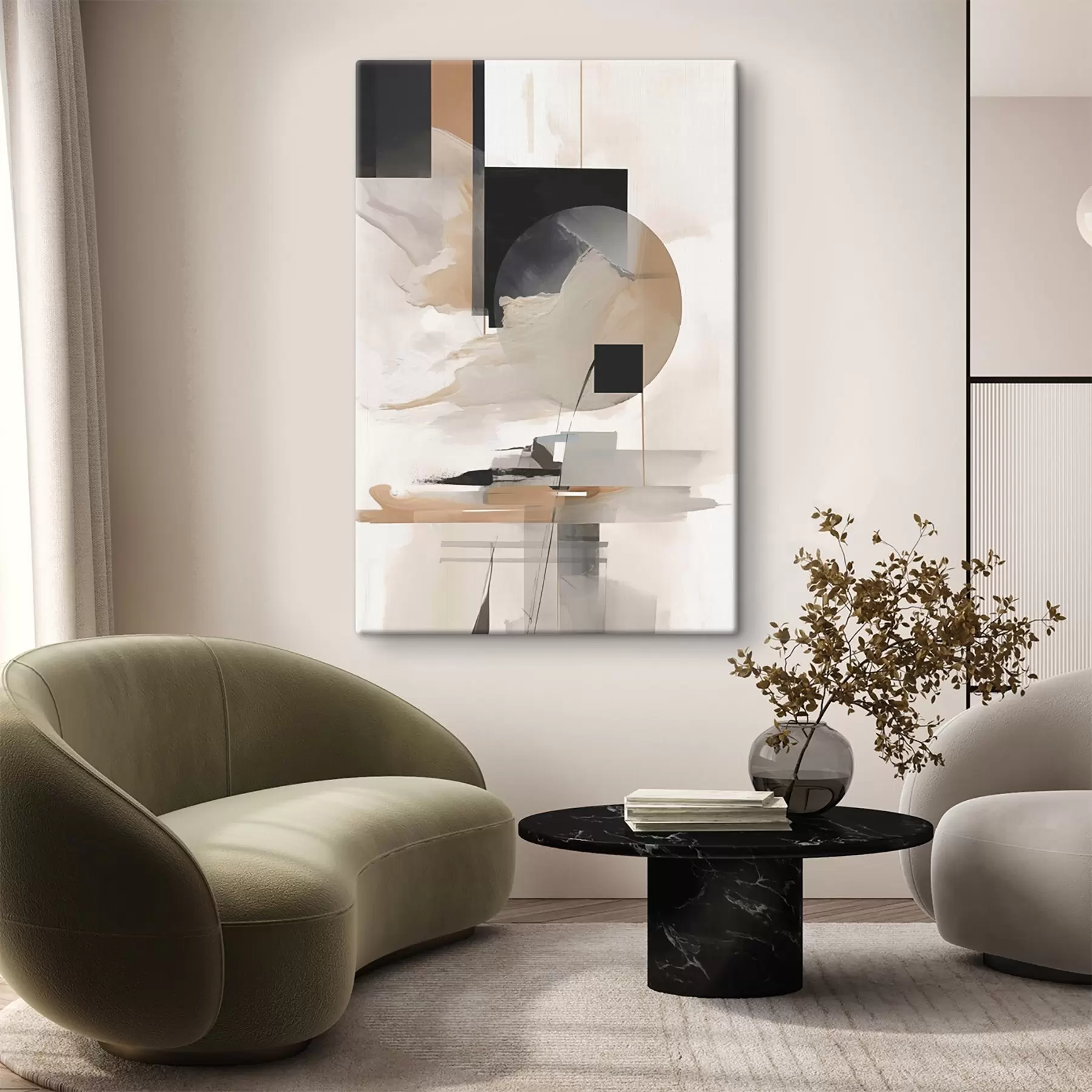 Obraz Współczesna abstrakcja s46909