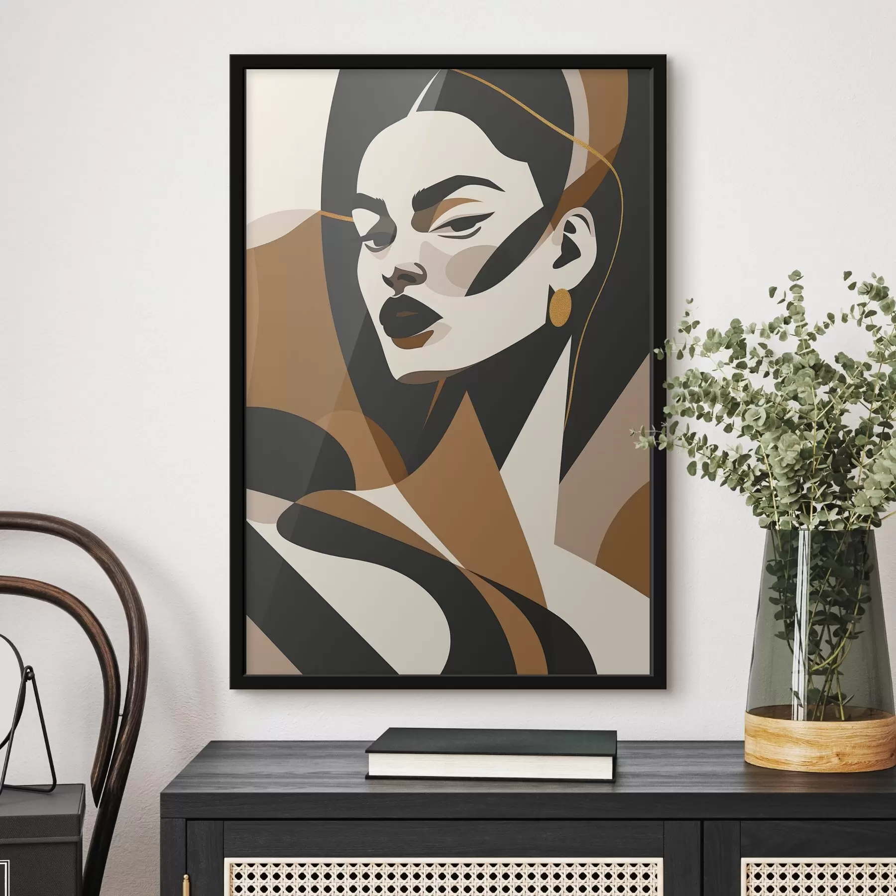 Fototapeta Abstrakcyjny portret kobiety f46905