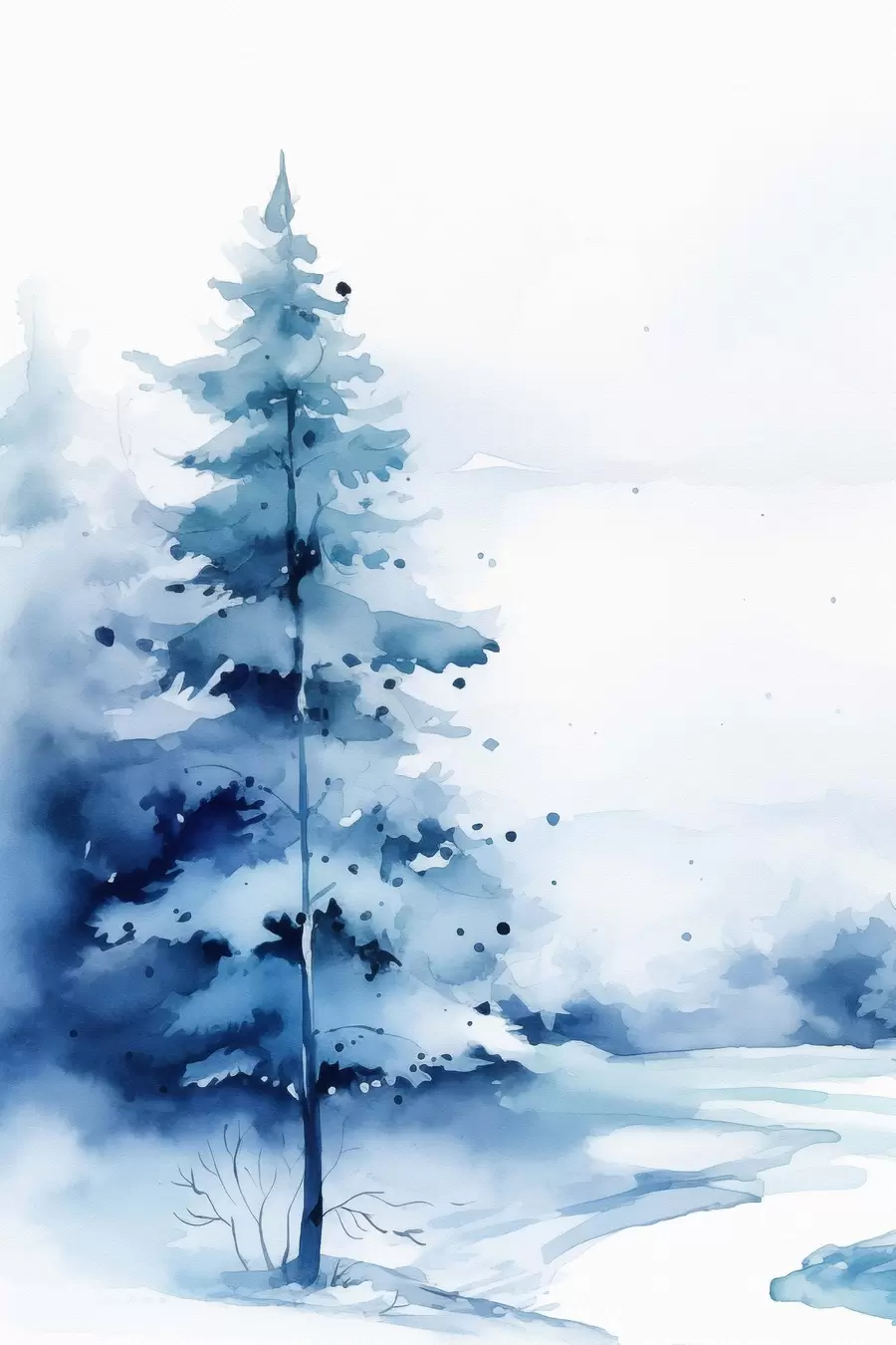 Fototapeta Jodła w lesie f46966