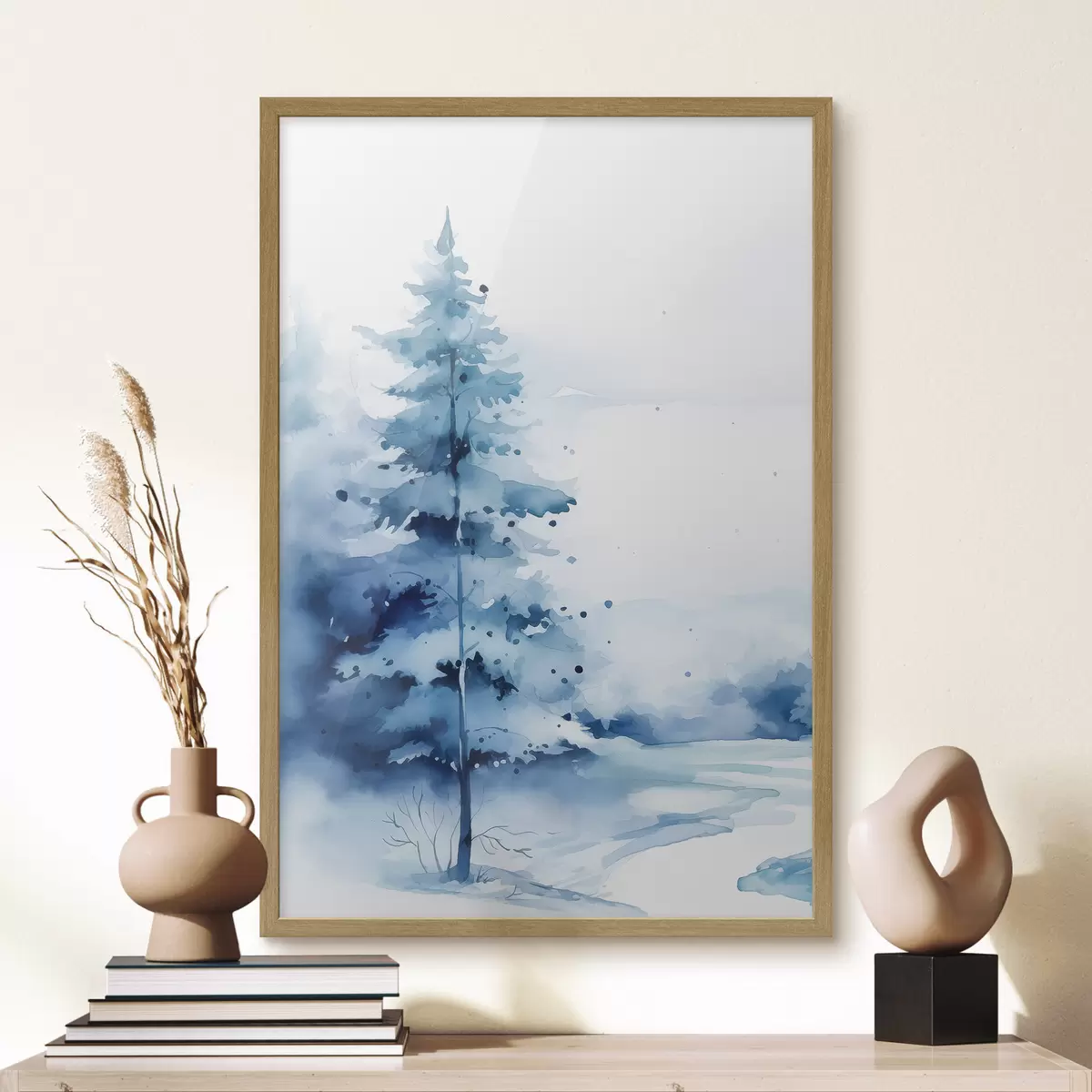Plakat Jodła w lesie f46966
