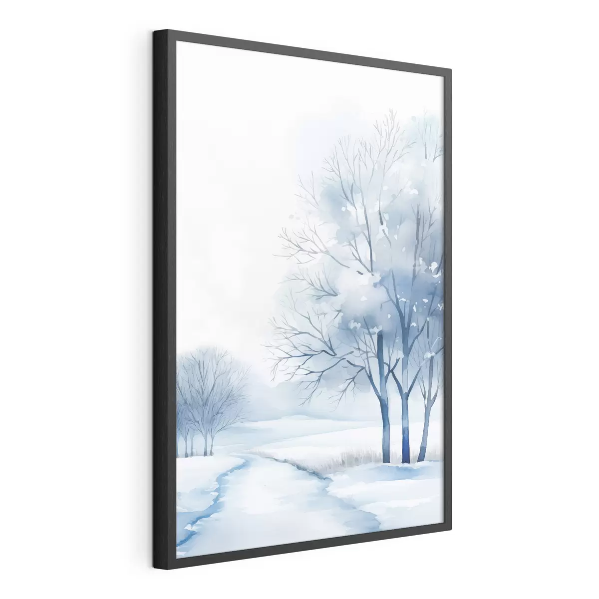 Plakat Drzewa w ogrodzie zimowym f46967
