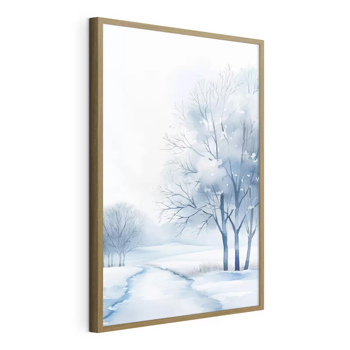 Plakat Drzewa w ogrodzie zimowym f46967