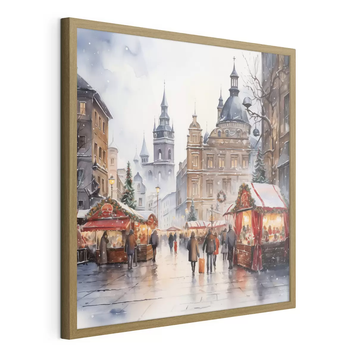 Plakat Zimowa Praga f46968