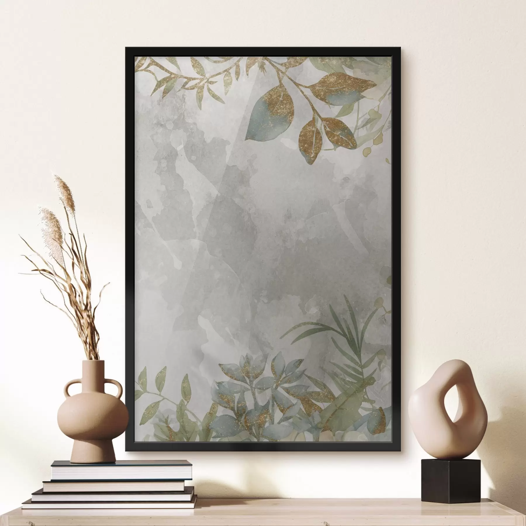 Fototapeta Rośliny na jasnym tle f46894