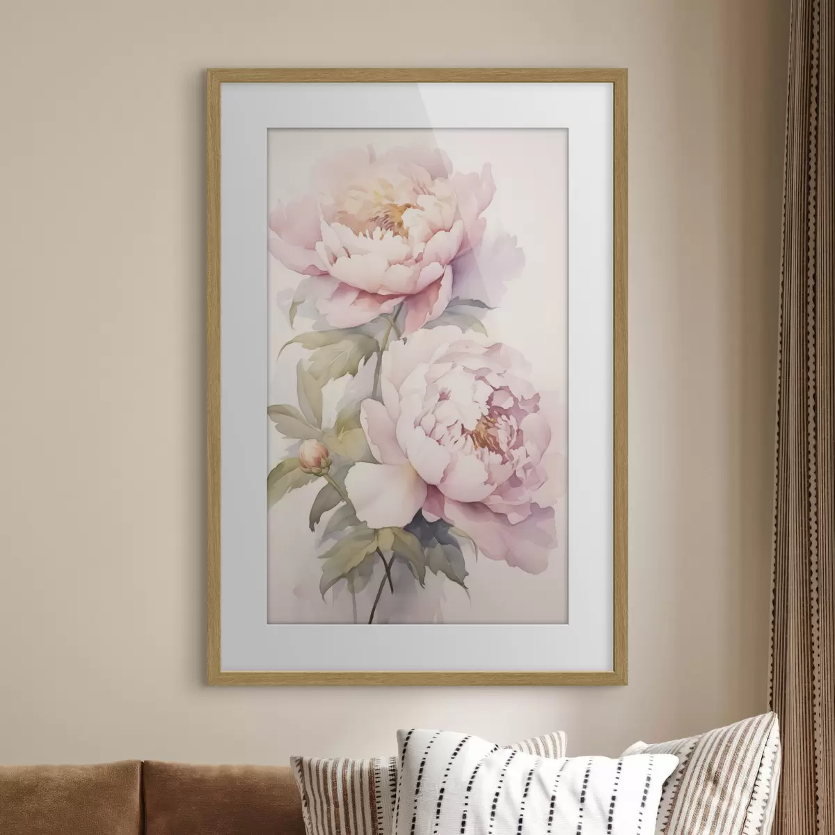 Plakat Piwonie i zagadka f46916