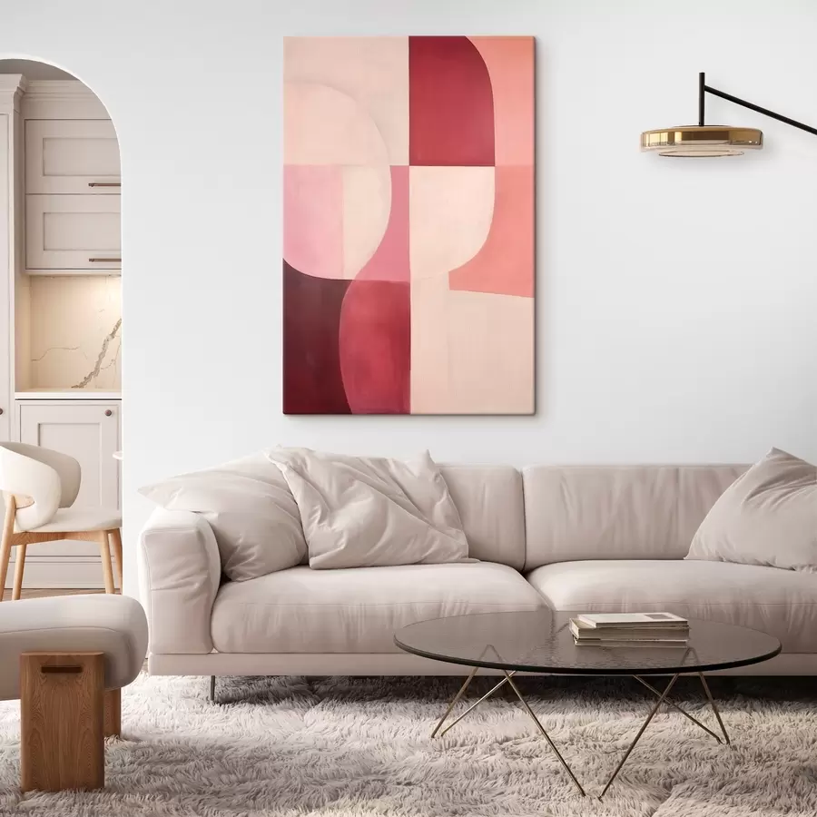 Obraz Kompozycja płynnych form s46989