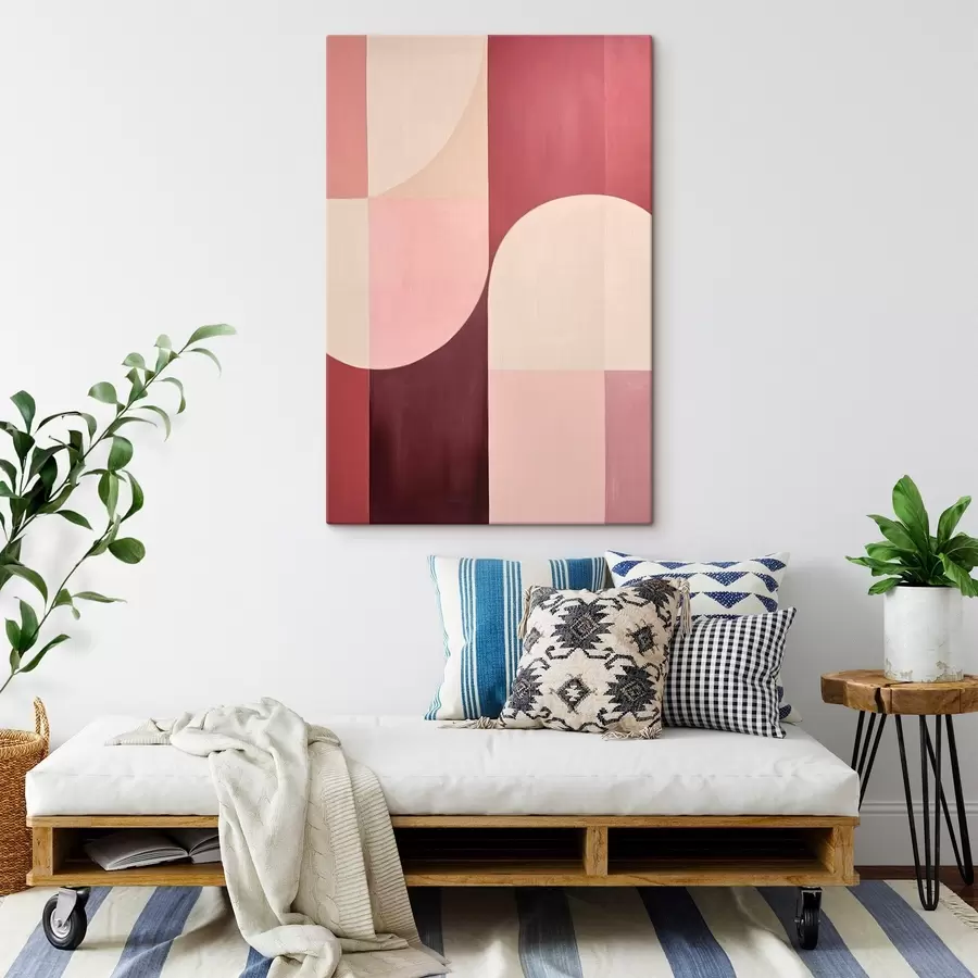 Obraz Kompozycja płynnych form s46990