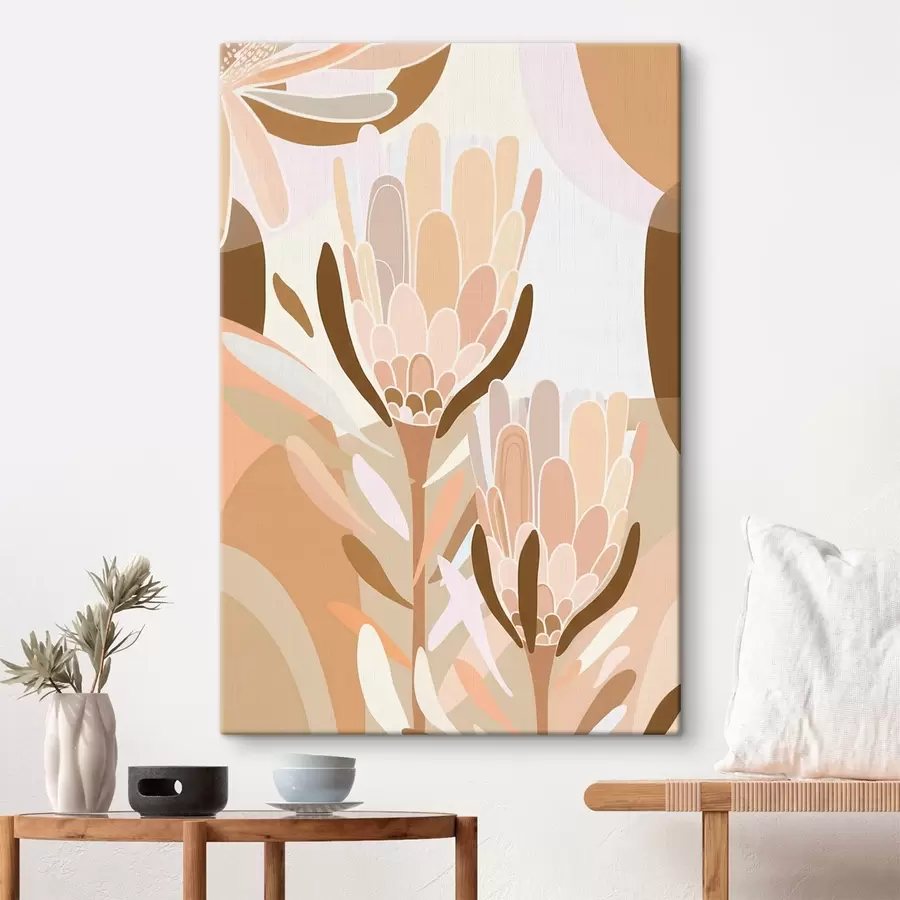 Obraz Streszczenie kwiaty s46991