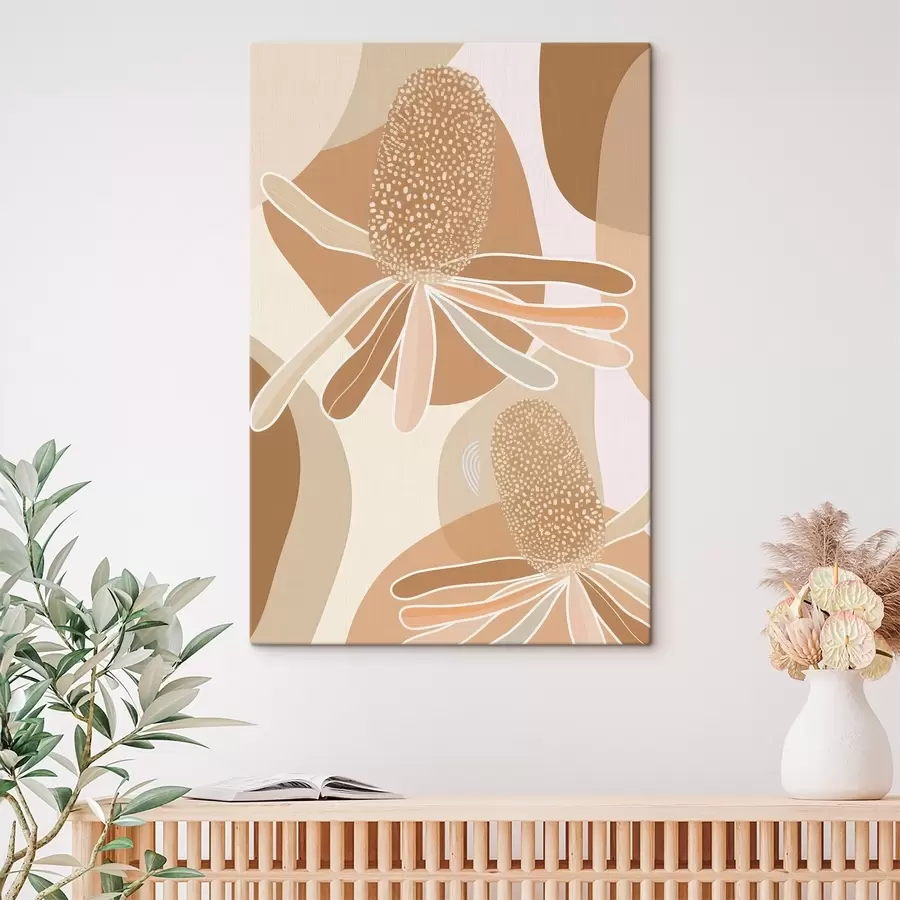 Obraz Kwiaty protei abstrakcyjne s46992