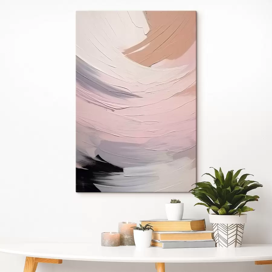 Obraz Abstrakcyjne pociągnięcia pędzla s47002