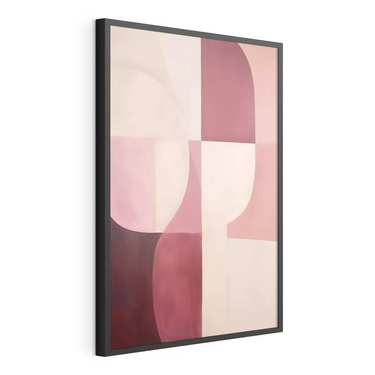 Plakat Kompozycja płynnych form f46989