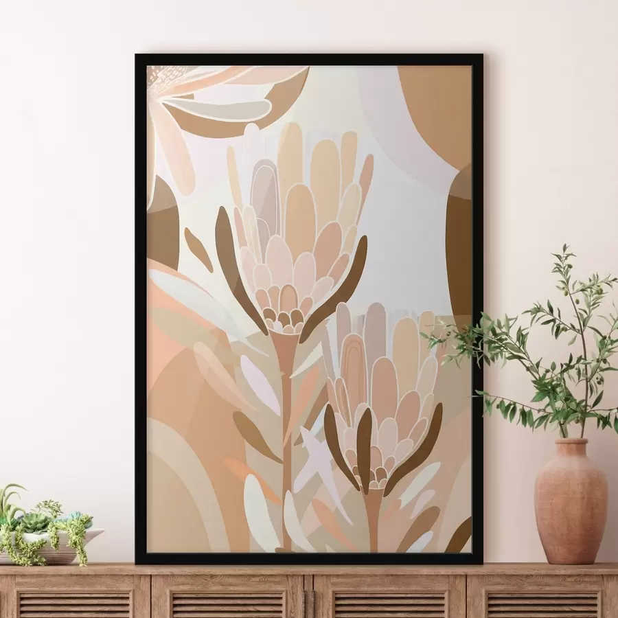 Fototapeta Streszczenie kwiaty f46991