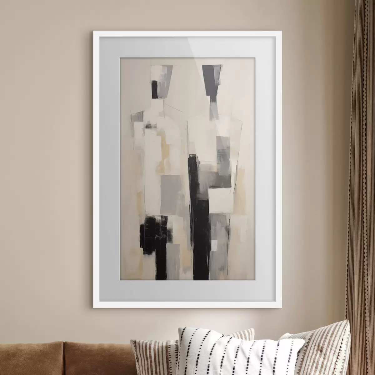 Plakat Sylwetka i siła f47001