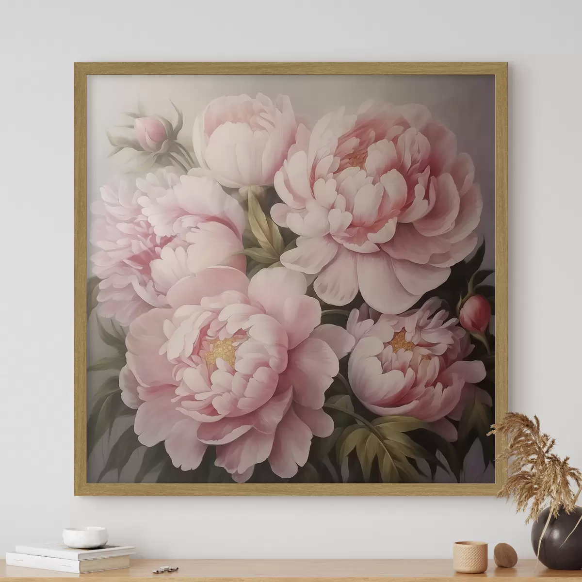 Plakat Piwonie f47007