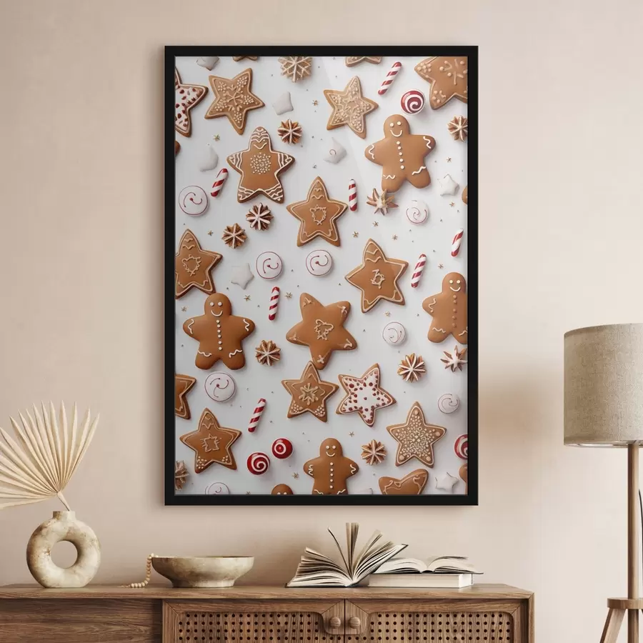 Fototapeta Noworoczne ciasteczka f46984