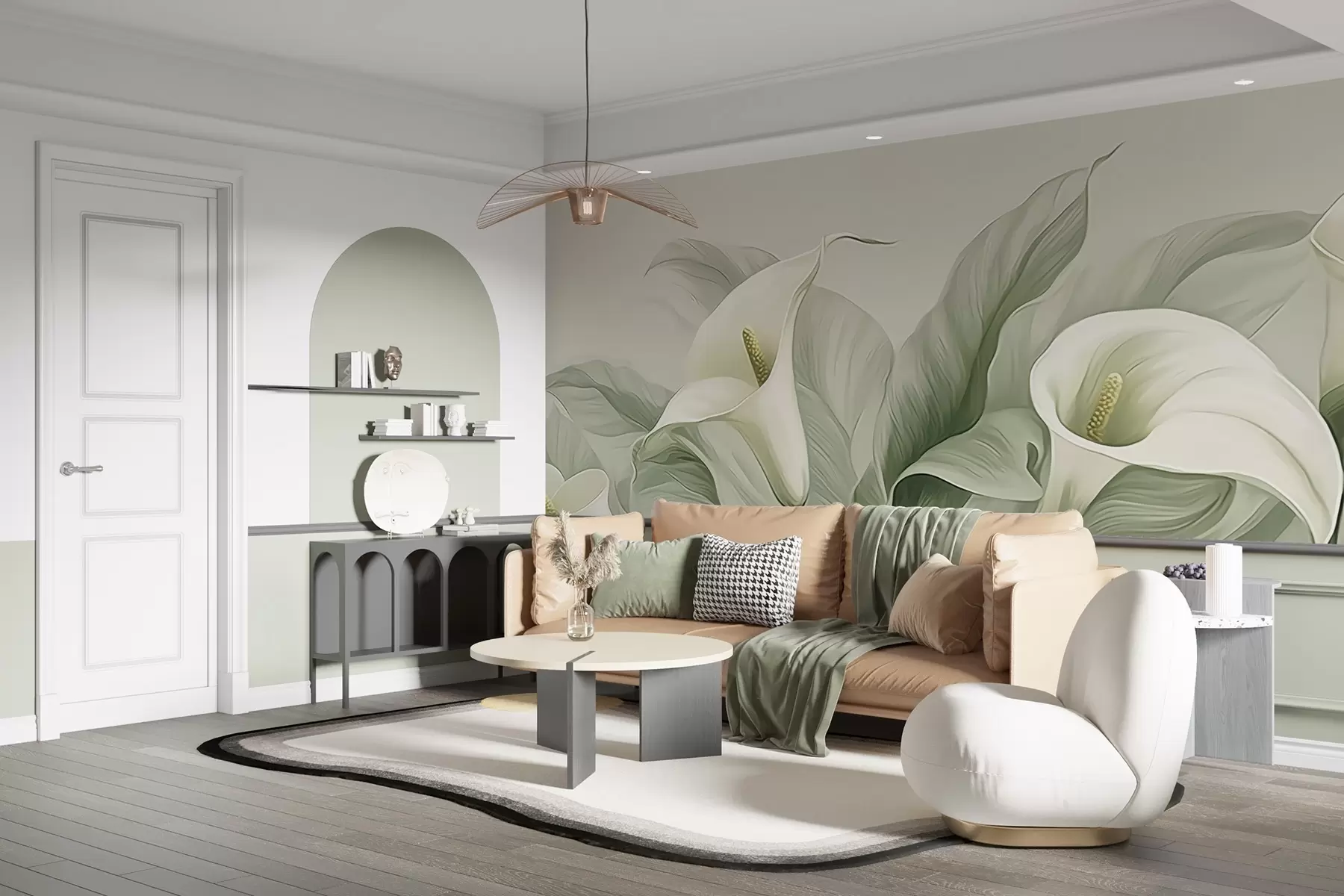 Fototapeta Egzotyczne kwiaty w05028