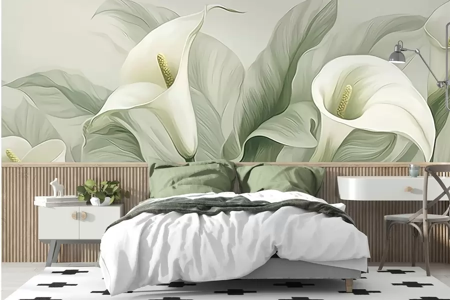 Fototapeta Egzotyczne kwiaty w05028