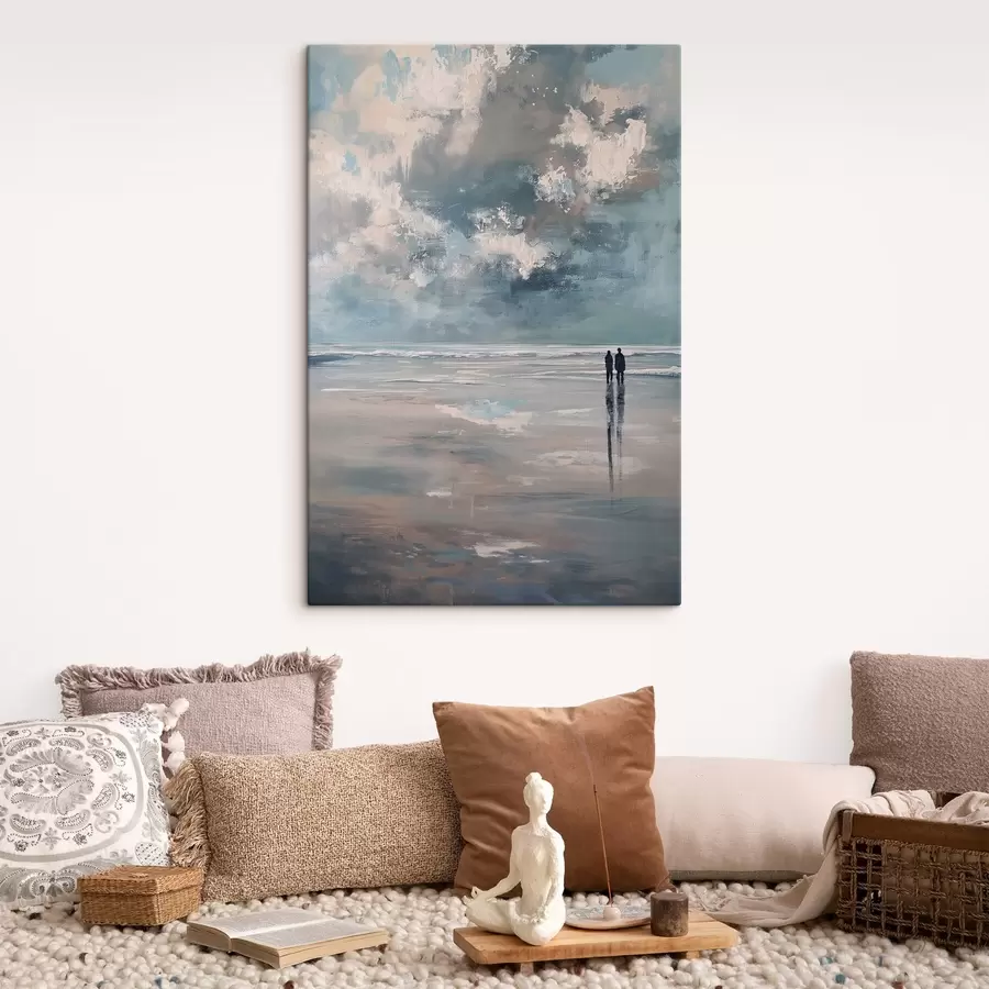 Obraz Para na brzegu s47061