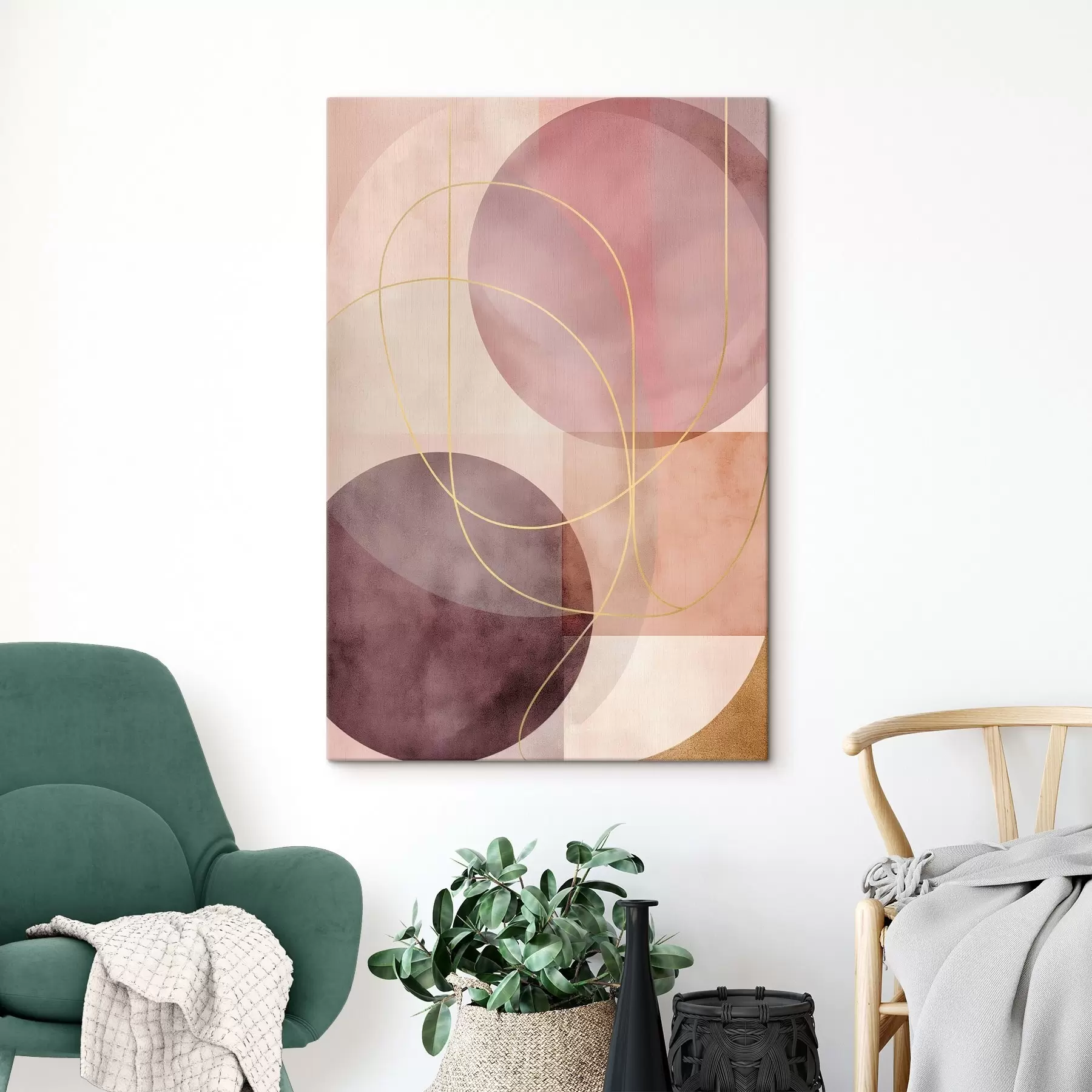 Obraz Kręgi abstrakcyjne s47070