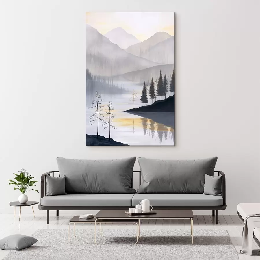 Obraz Las i góry s47078