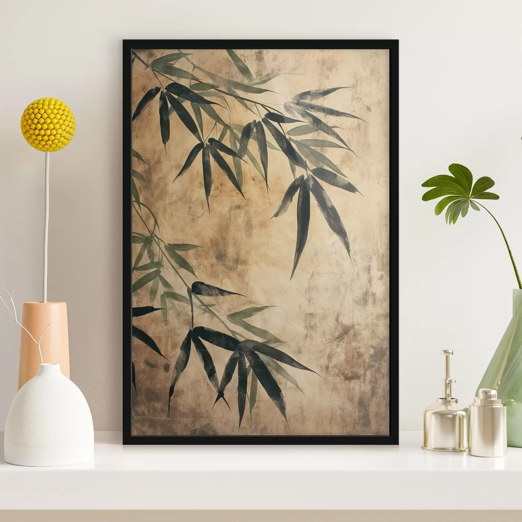 Fototapeta Liście bambusa f47048