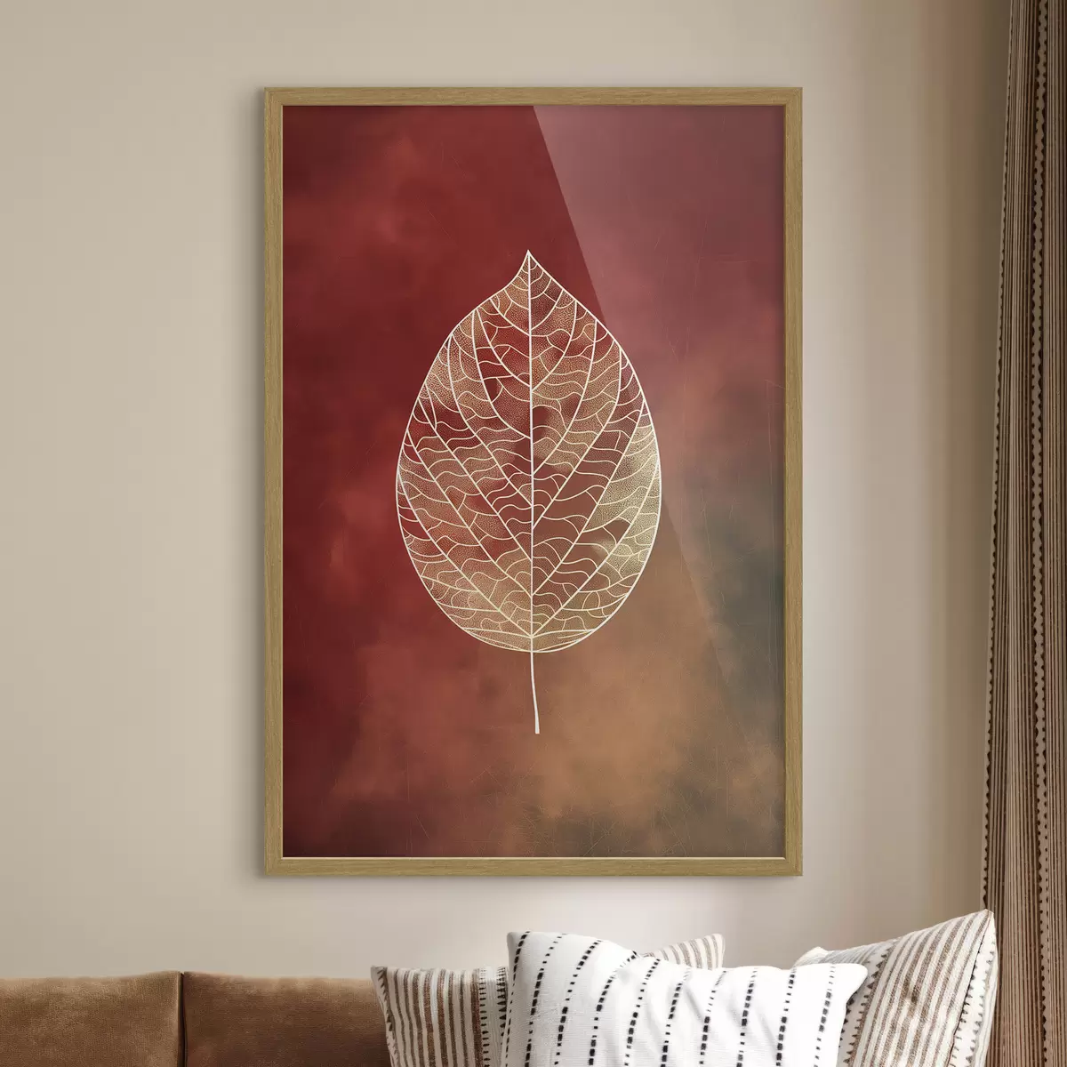 Plakat Liście w różnych kolorach f47052