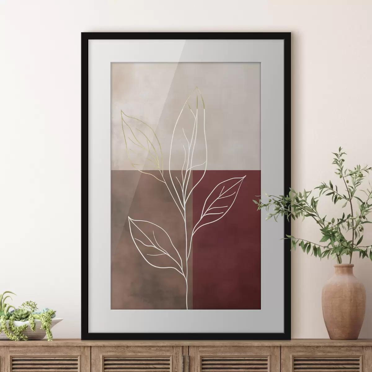 Plakat Cienkie linie f47053