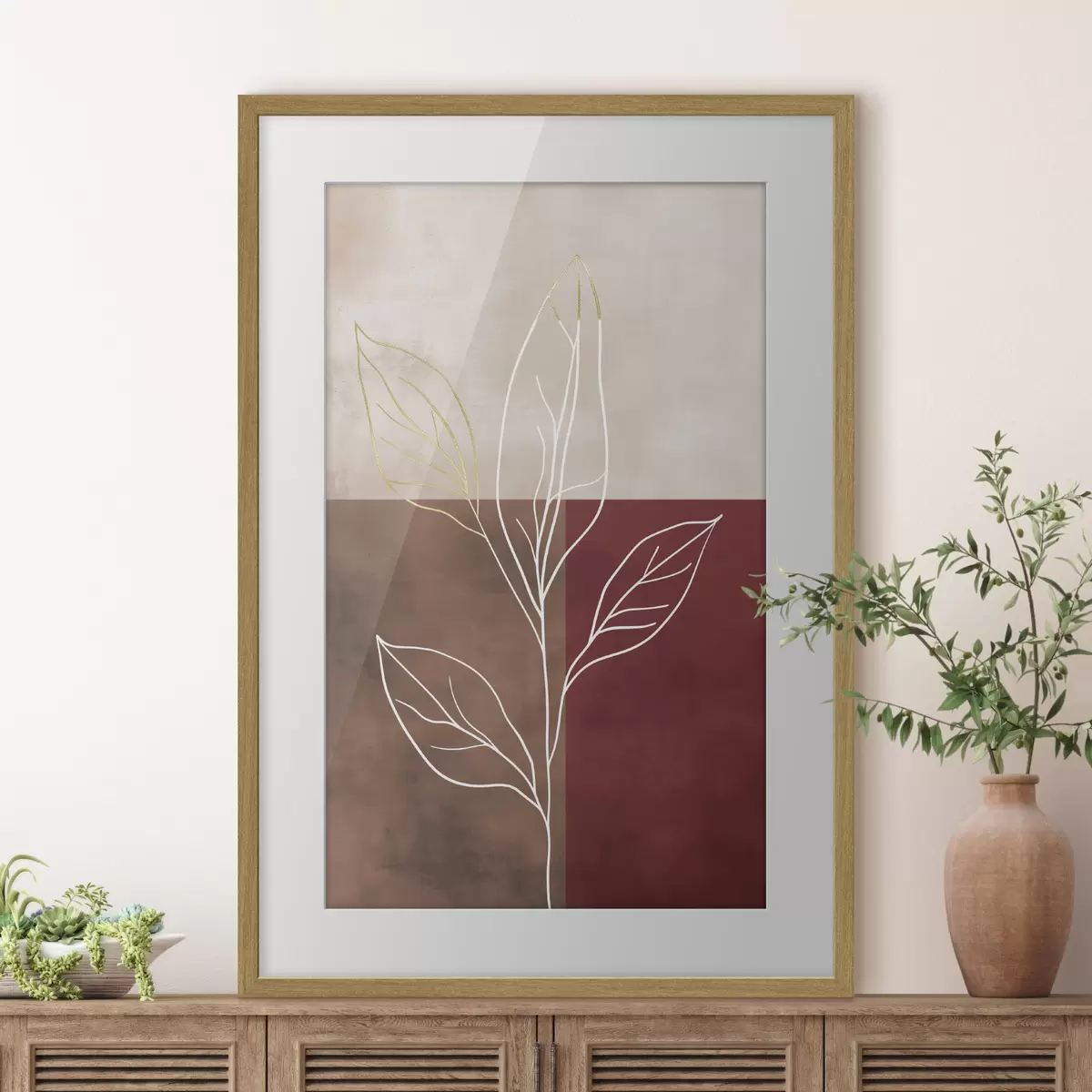 Plakat Cienkie linie f47053