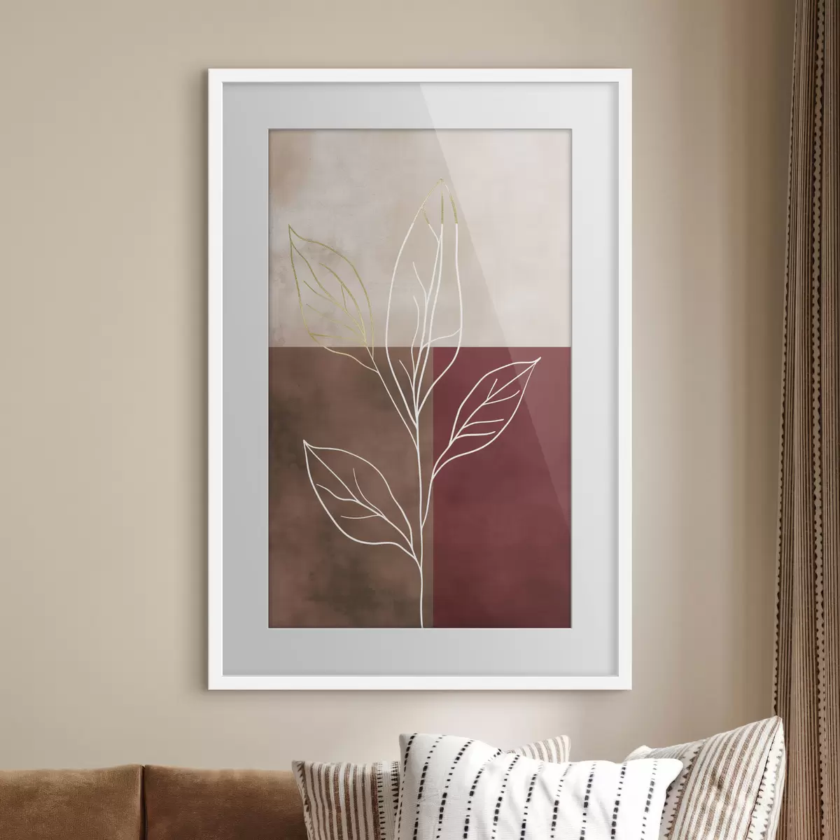 Plakat Cienkie linie f47053