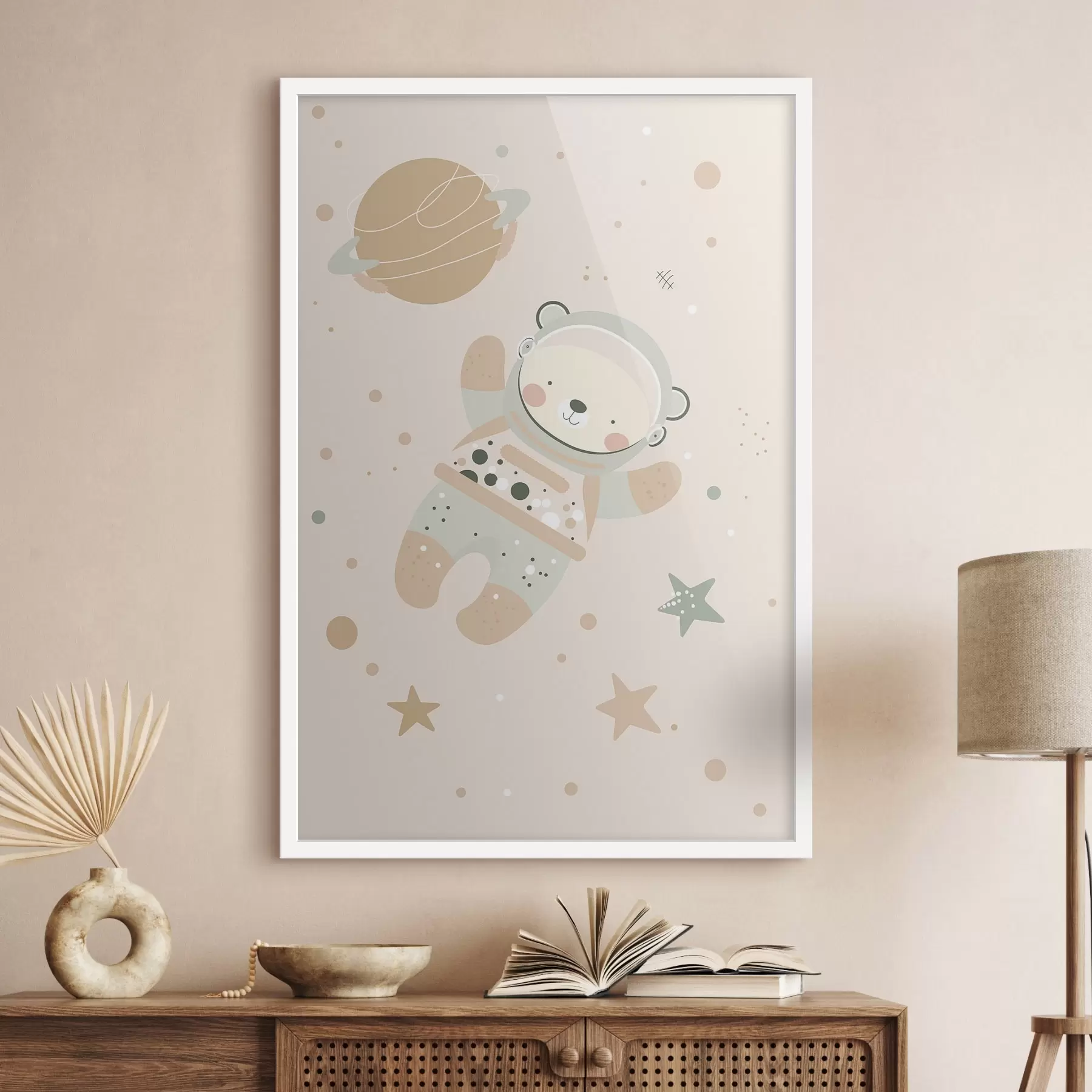 Fototapeta Niedźwiedź kosmonauta f47068