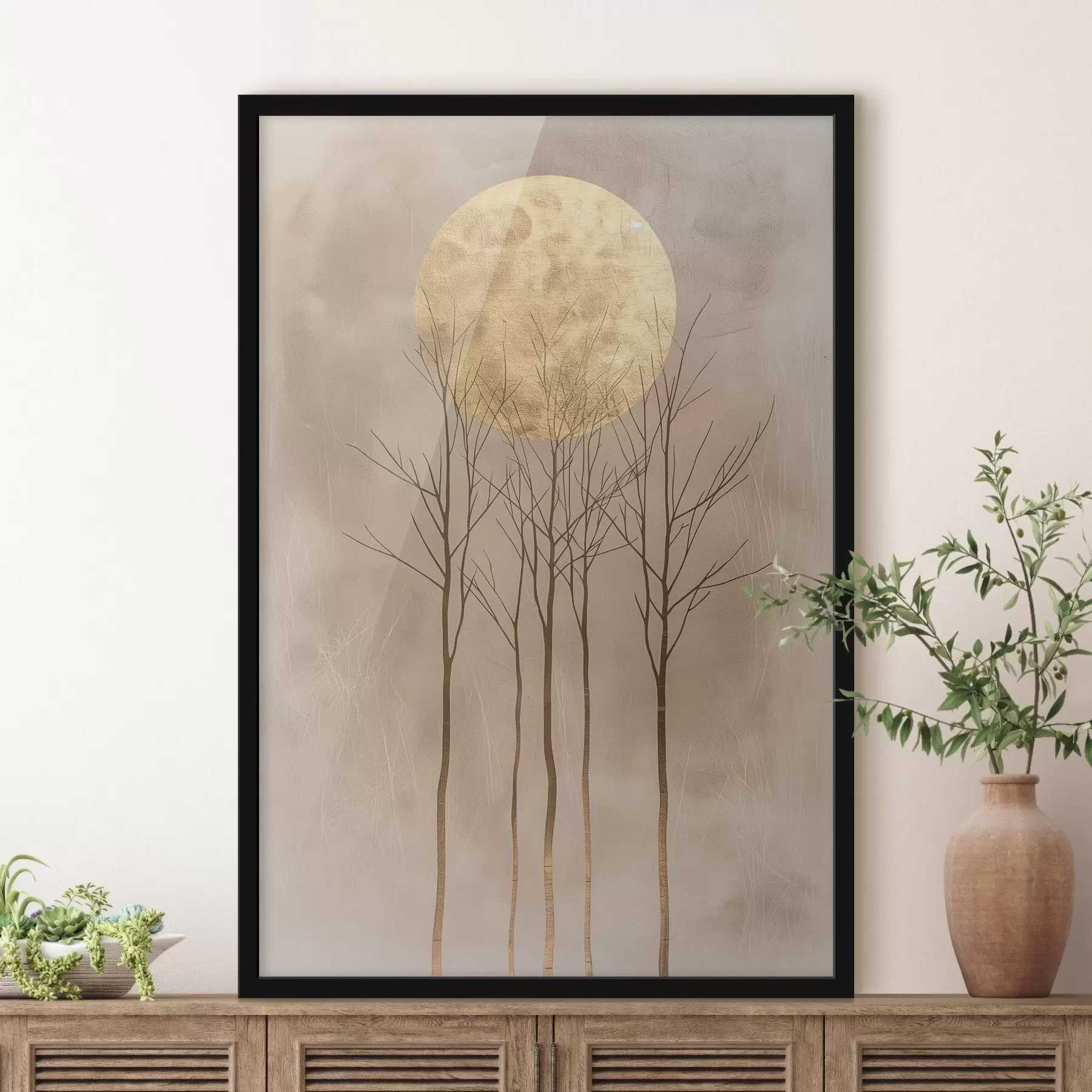 Fototapeta Drzewa i okrąg f47083