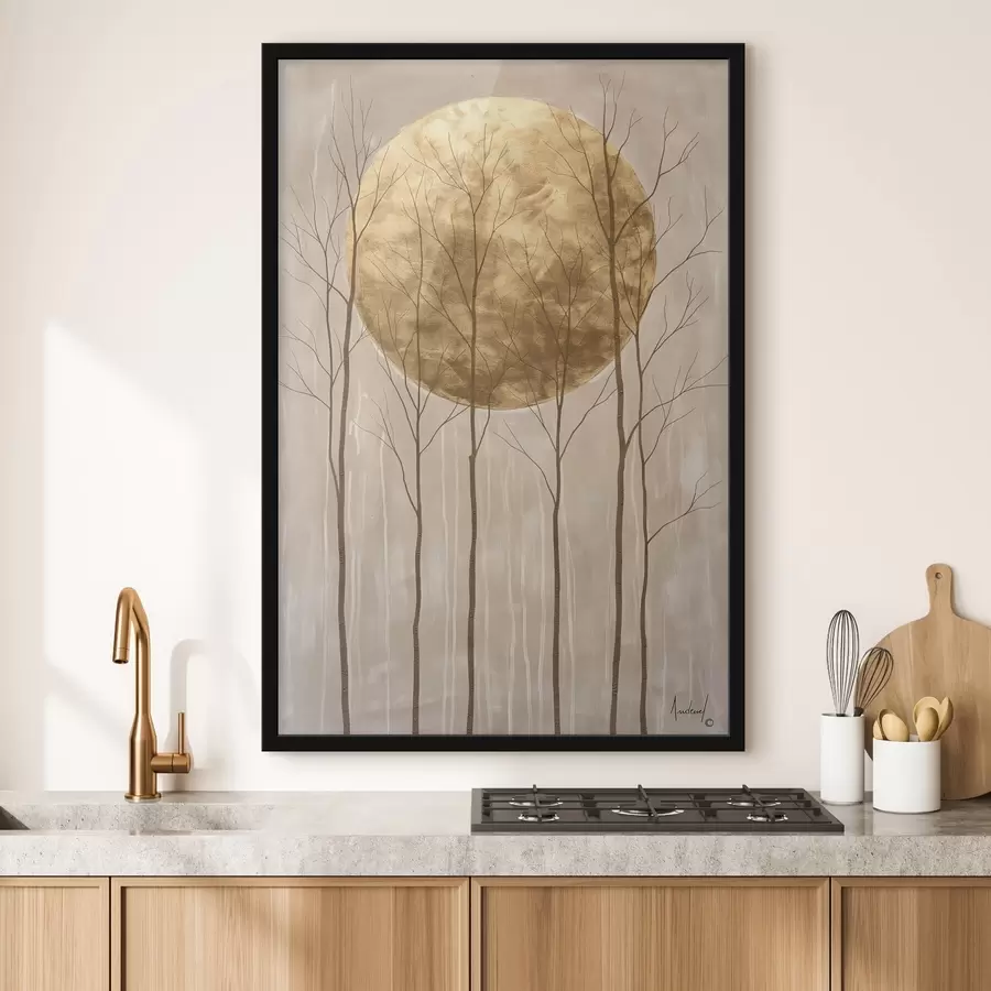 Fototapeta Drzewa i okrąg f47084