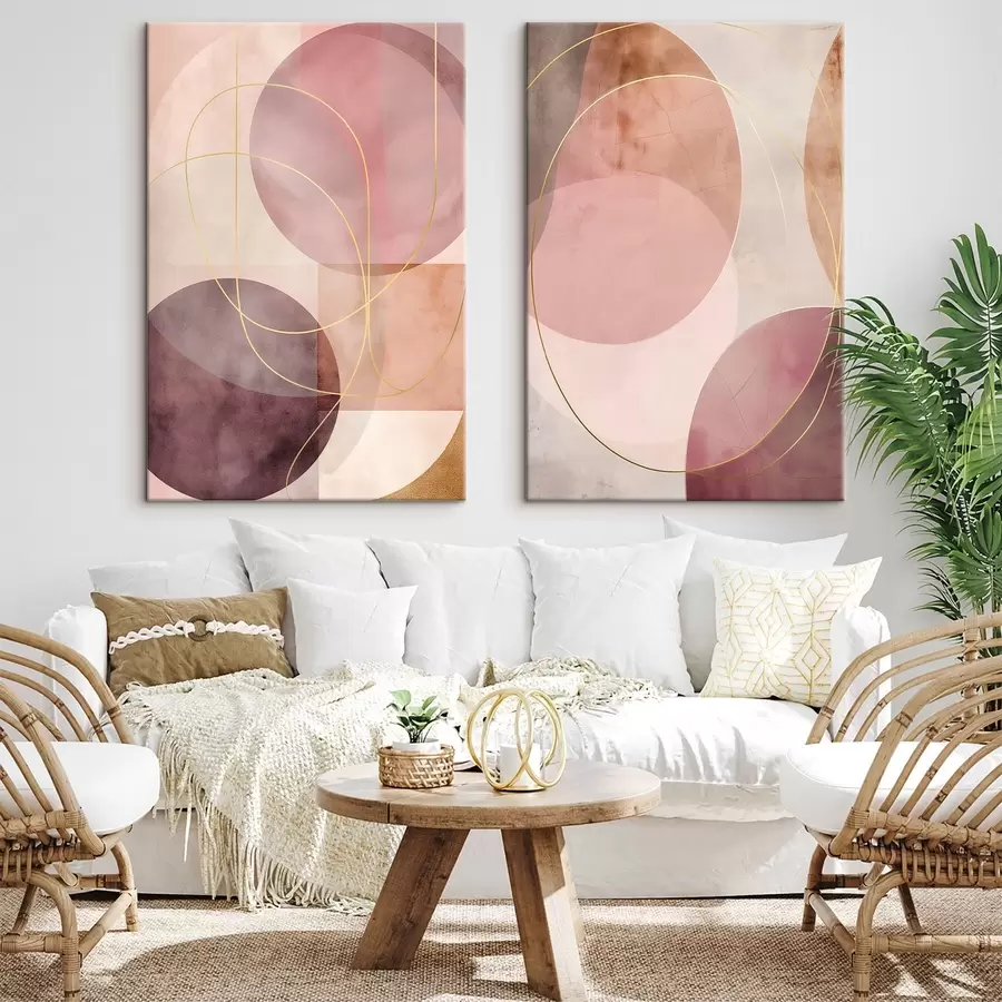 Obraz Kręgi ścierne m01144