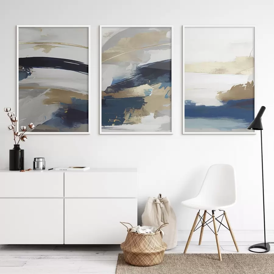 Fototapeta Abstrakcyjne fale spokojnej pogody ducha d00269