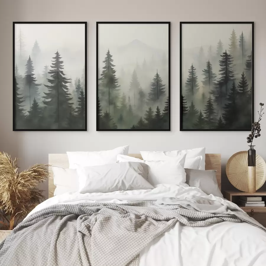 Fototapeta Krajobraz leśny d00431