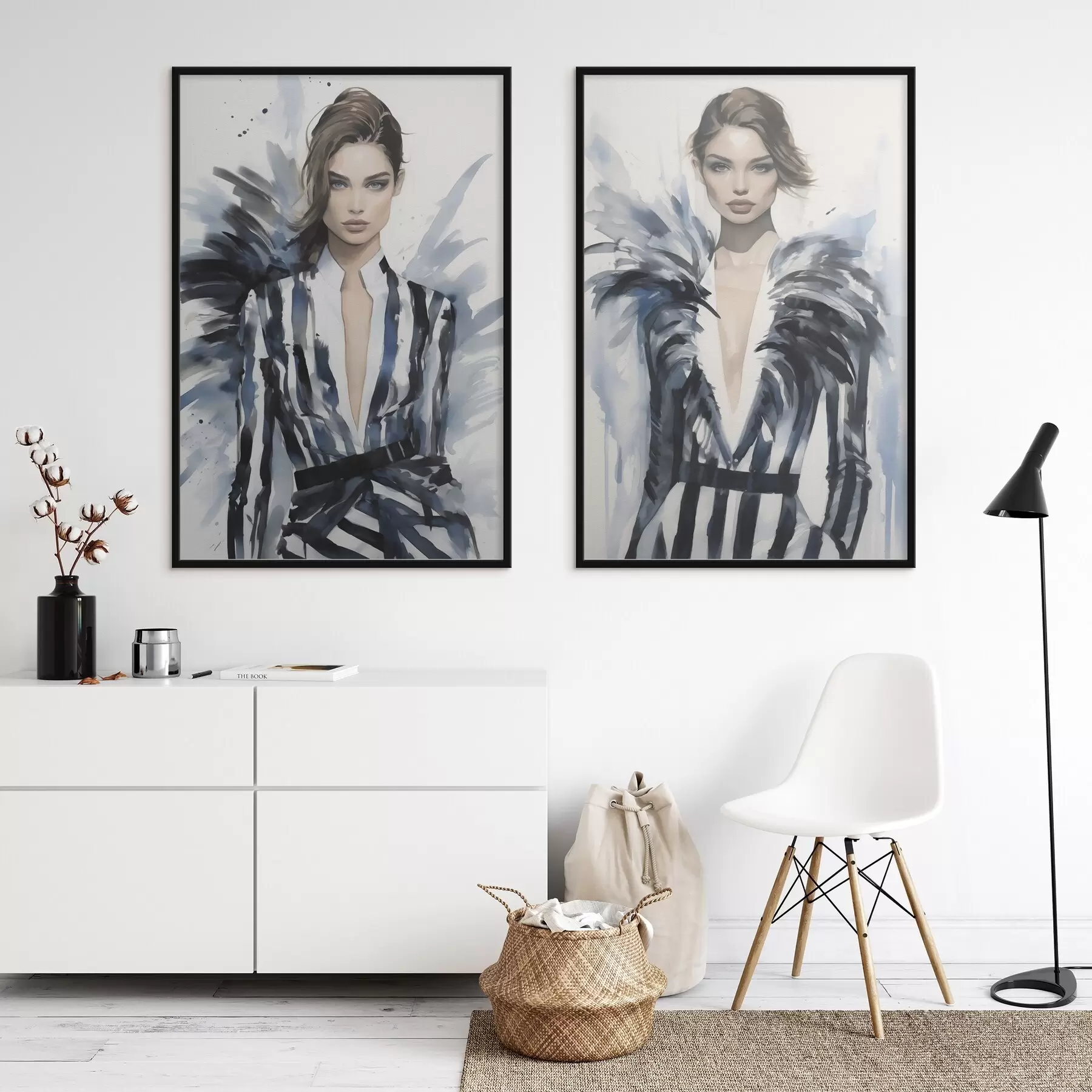 Fototapeta Stylowe modelki d00439