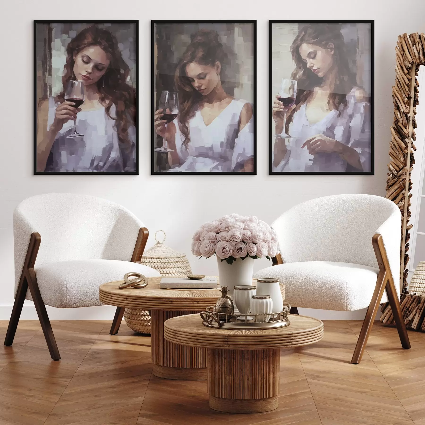 Fototapeta Dziewczyny i wino d00443