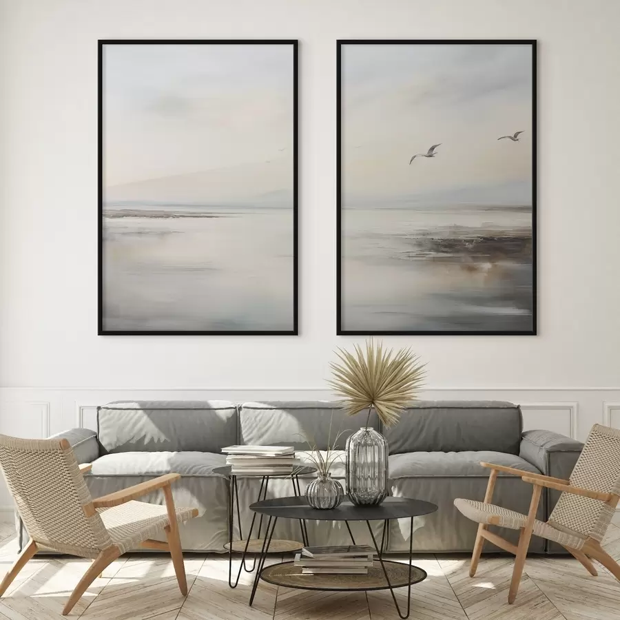 Fototapeta Mewy na plaży d00463