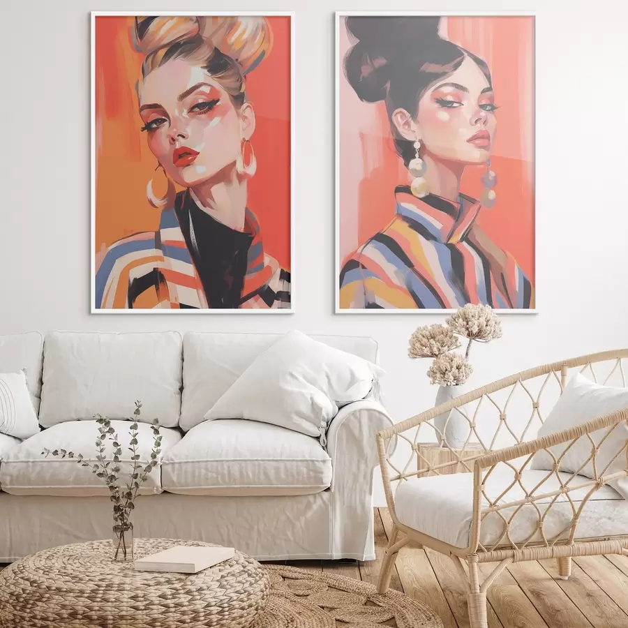 Fototapeta Portrety kobiet d00498