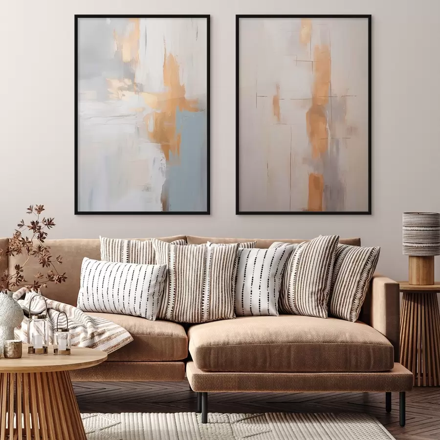 Fototapeta Abstrakcyjne pociągnięcia pędzla imitujące malarstwo d00502