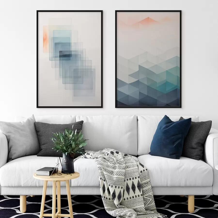 Fototapeta Nowoczesna abstrakcja geometryczna d00537